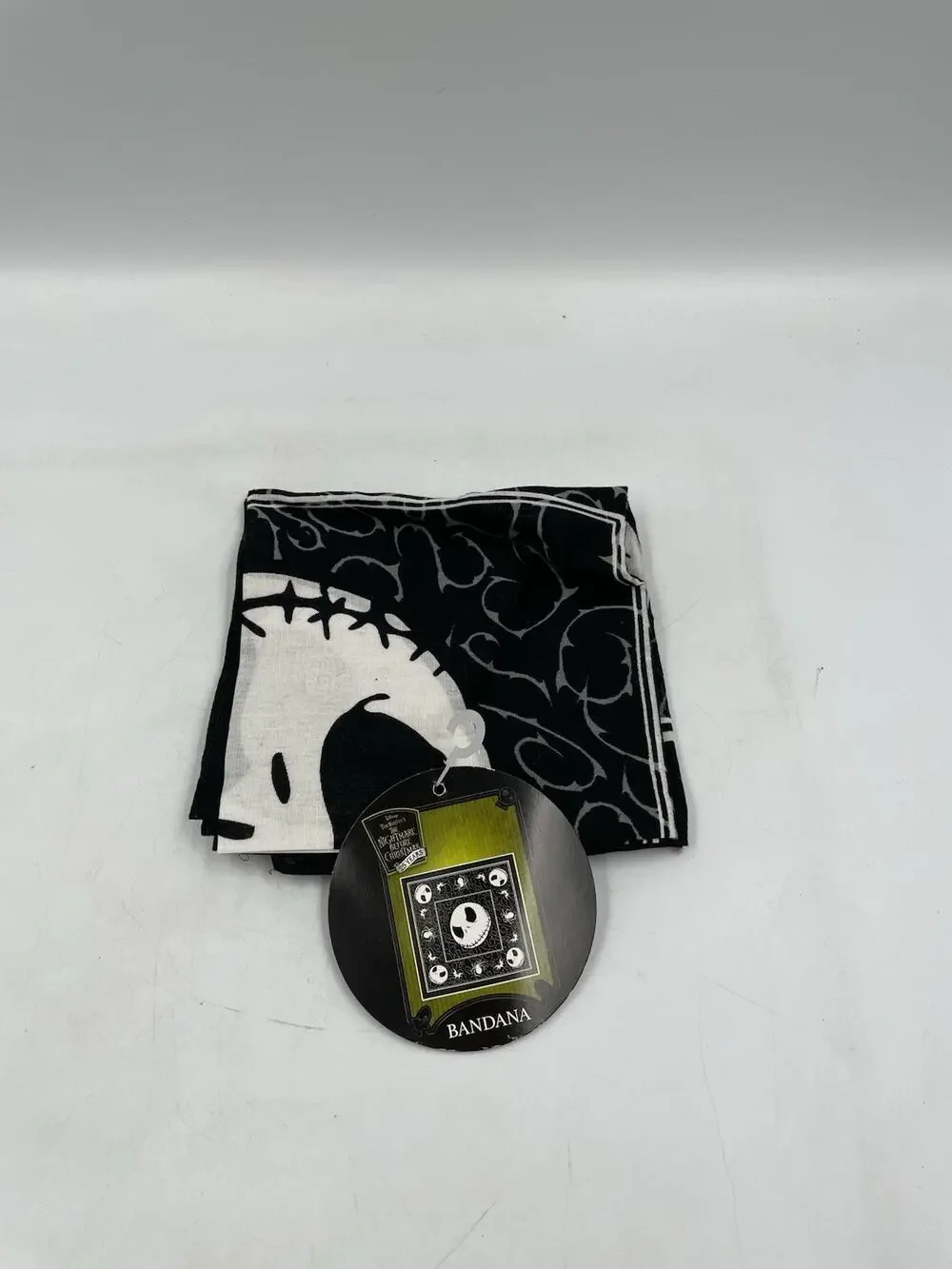 NEW Disney's Nightmare Before Christmas Jack Skellington Bandana 20x20